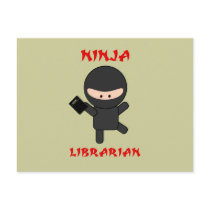 Ninja Librarian with Book