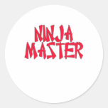 Ninja Master by Chillee Wilson Stickers