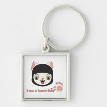 Ninja MEOW™ Keychain