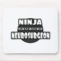 Ninja Neurosurgeon Mouse Pad