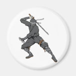 Ninja ~ Ninjas 2 Martial Arts Warrior Fantasy Art Fridge Magnet