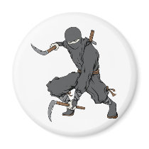 Ninja ~ Ninjas Martial Arts Warrior Fantasy Art magnets