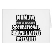 Ninja Occupational Health and Safety Specialist Card