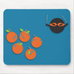 Ninja Orange mousepads
