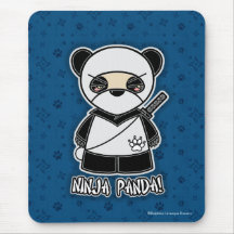 Ninja Panda! Mousepad