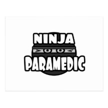Ninja Paramedic Postcards