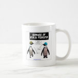 Ninja penguin coffee mug