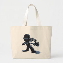 Ninja Plumber Canvas Bags