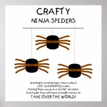Ninja Spiders!