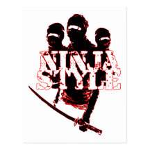 NINJA STYLE : POSTCARD