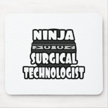 Ninja Surgical Technologist Mousepads