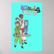 Ninja Trio Print