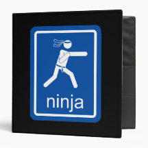 ninja universal sign. vinyl binders