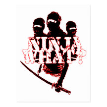 NINJA WHAT? POST CARDS