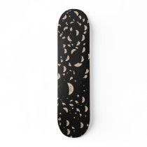 Ninja with glasses custom skate board
