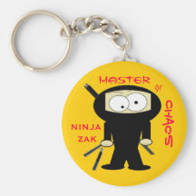 Ninja Zak, Master of Chaos Key Chain