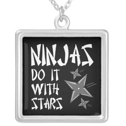 Ninjas Do It With Stars Necklaces
