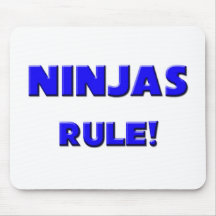 Ninjas Rule! Mouse Pads