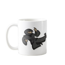 Ninject Flying Kick Mug