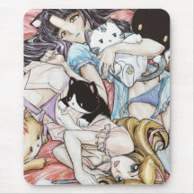 Ninji & Momo Mouse Pads