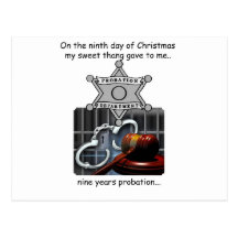 Ninth Day Redneck Christmas Post Cards