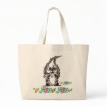 Nippy the Skunk Tote bags