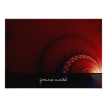 Nips - Fractal Art Custom Invites