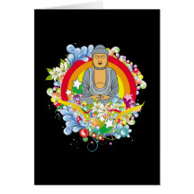 Nirvana Buddha Card