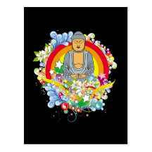Nirvana Buddha Post Card