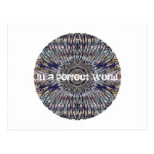 Nirvana .In a perfect world Post Card