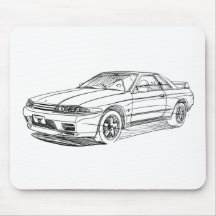 Nis Skyline GTR R32 Mousepads