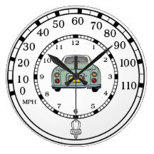 Nissan Figaro - Emerald Green- Speedometer Clock
