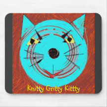 Nittygrittykitty, Knitty Gritty Kittty Mouse Pads