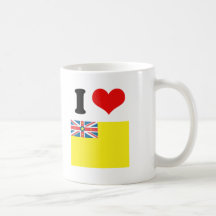 Niue Island Flag Coffee Mug