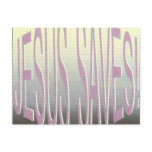 NJesussaves, "Because he loves you!" postcards