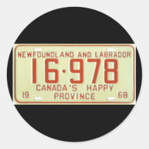 NL68 ROUND STICKERS