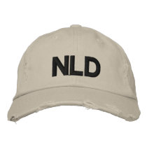 NLD pet Geborduurde Baseball Cap