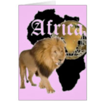 No1 African  T-shirt And Etc Card