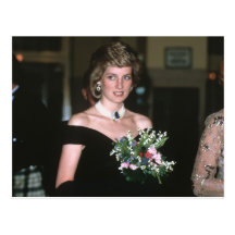 No.131 Princess Diana Vienna 1986 Postcard