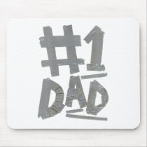 No.1 Dad (Duct Tape) Mouse Pad
