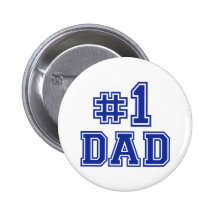 No.1 Dad Pinback Button
