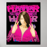 No.1 HATER posters