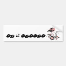 NO 2 CANCER BUMPER STICKERS