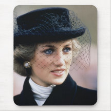 No.44 Princess Diana France 1988 Mousepad