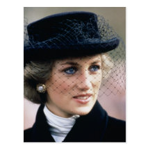 No.44 princesse Diana France 1988 Carte Postale