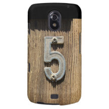 No. 5 On Wood Samung Galaxy Nexus Case