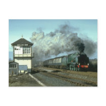 No. 850 storms along the Settle & Carlisle route Post Cards