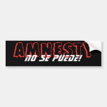 No Amnesty Bumper Stickers