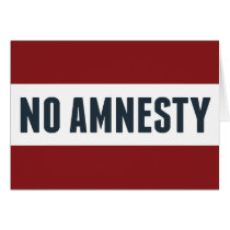 No Amnesty Card