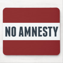 No Amnesty Mousepad
